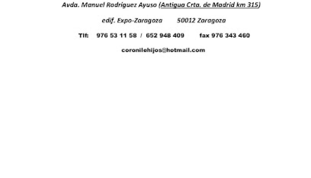Imagen de Talleres Coronil e Hijos s.l.