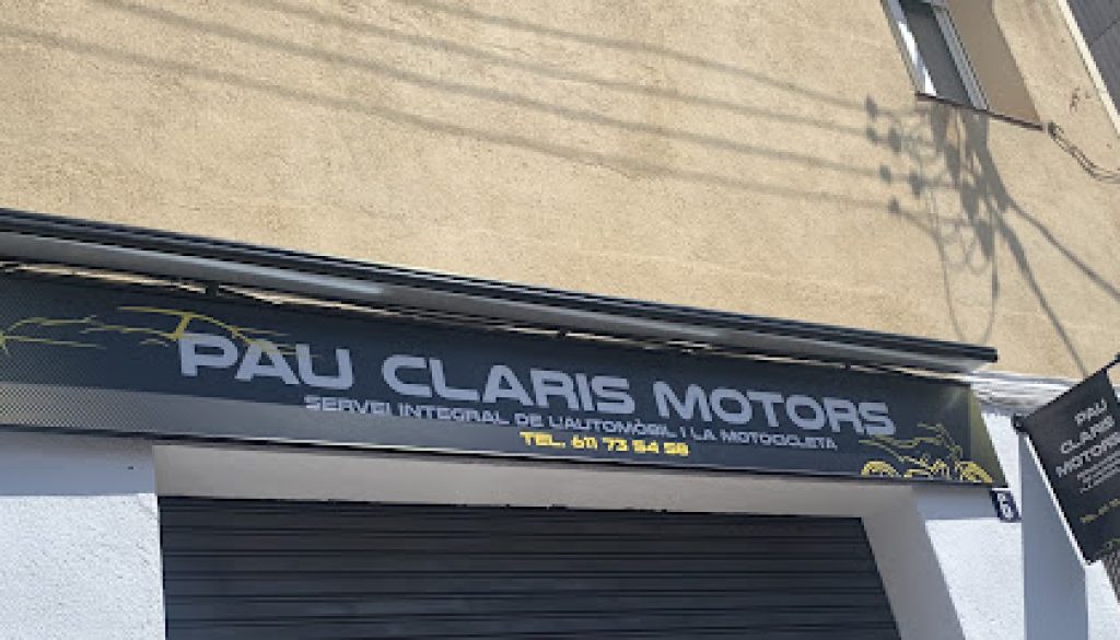 Imagen de Pau Claris Motors