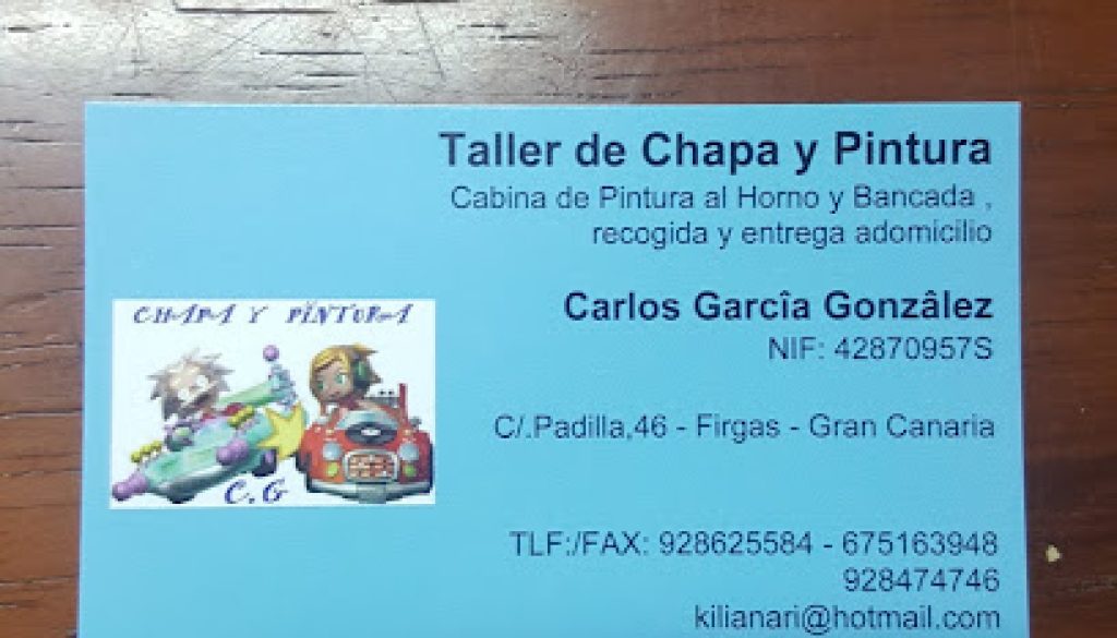 Imagen de Taller chapa y pintura carlos