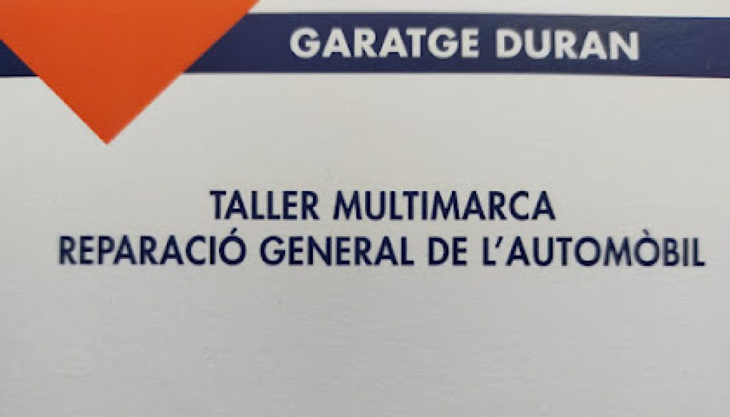 Imagen de Garatge Duran