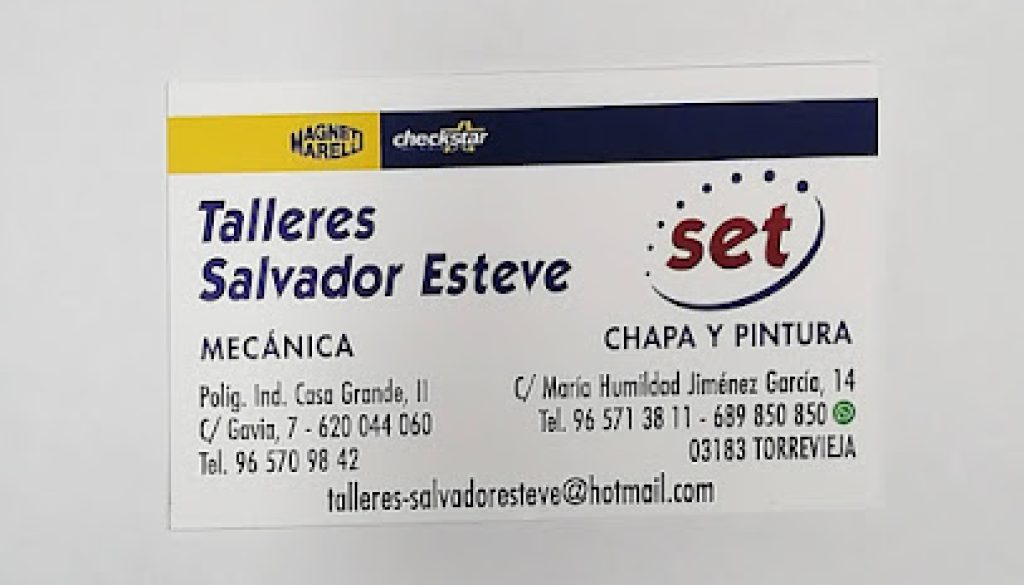 Imagen de Talleres Salvador Esteve - Mecanica