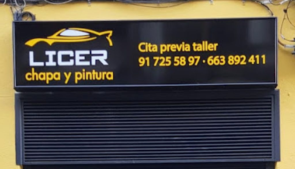 Imagen de Taller chapa y pintura Licer SL