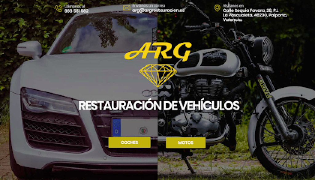 Imagen de ARG Restauracion * Coches Motos en Valencia